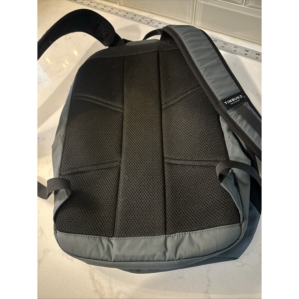 Timbuk2 Parkside Midway Laptop Tablet Gray Travel Pocket Work‎ School Backpack - Picture 3 of 10